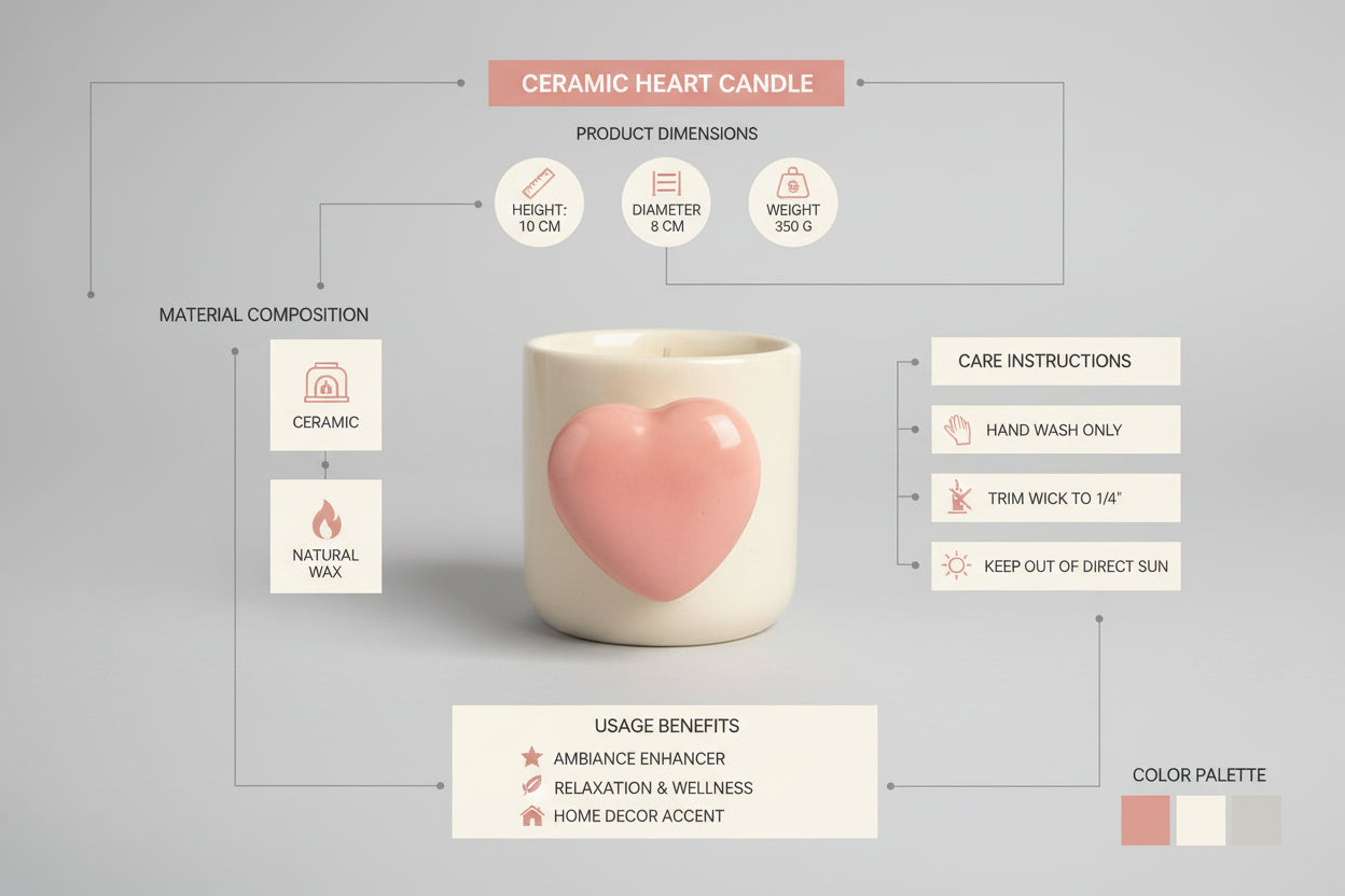Cute Ceramic Pinterest Inspired Heartbeat Mug with Pink Heart Handle & Pop Heart Inside - 350 ML, Pink, Romantic Gift for Anniversary, Birthday, Boyfriend, Girlfriend, Coffee Lovers, Valentine's Day (Pack of 1)