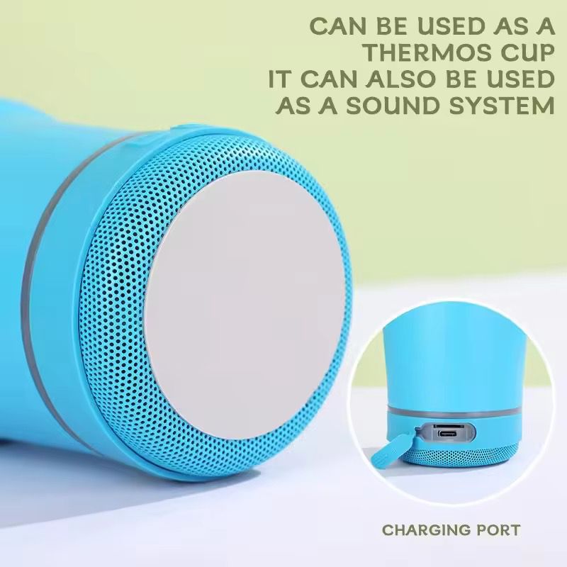 Stainless Steel Tumbler With Speaker