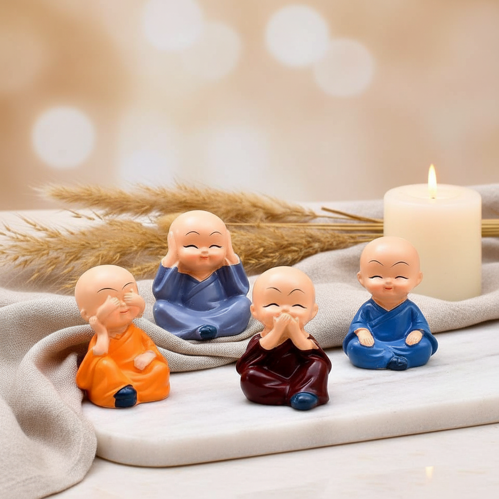 Buddha Monk - 4pc