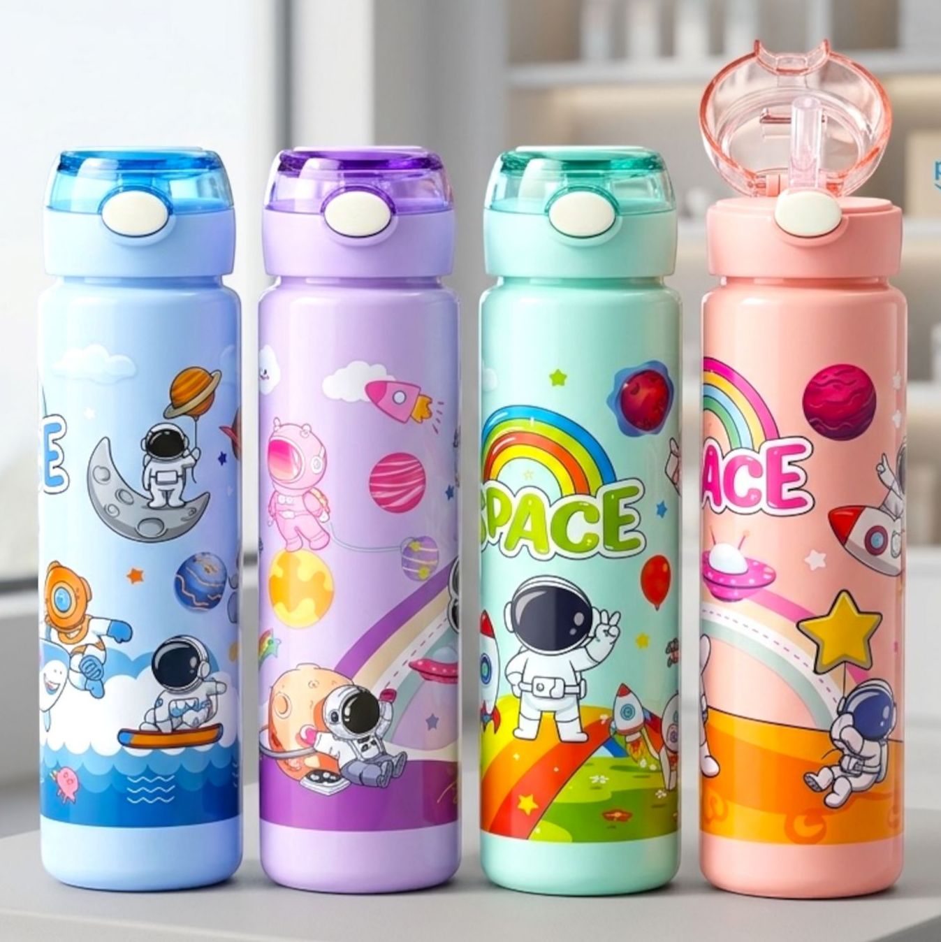Space Astronaut Sipper Bottle (900ml)