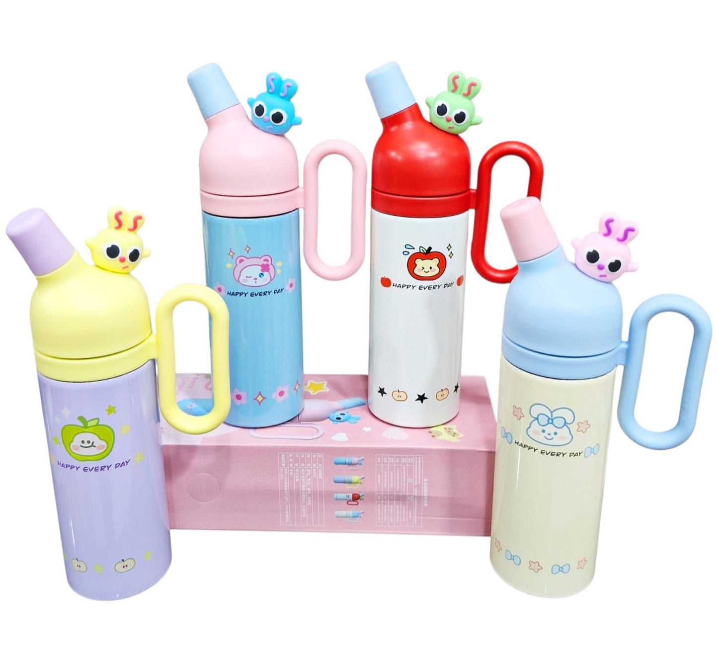 Happy Every Day Cartoon Design Tumbler (800ml)