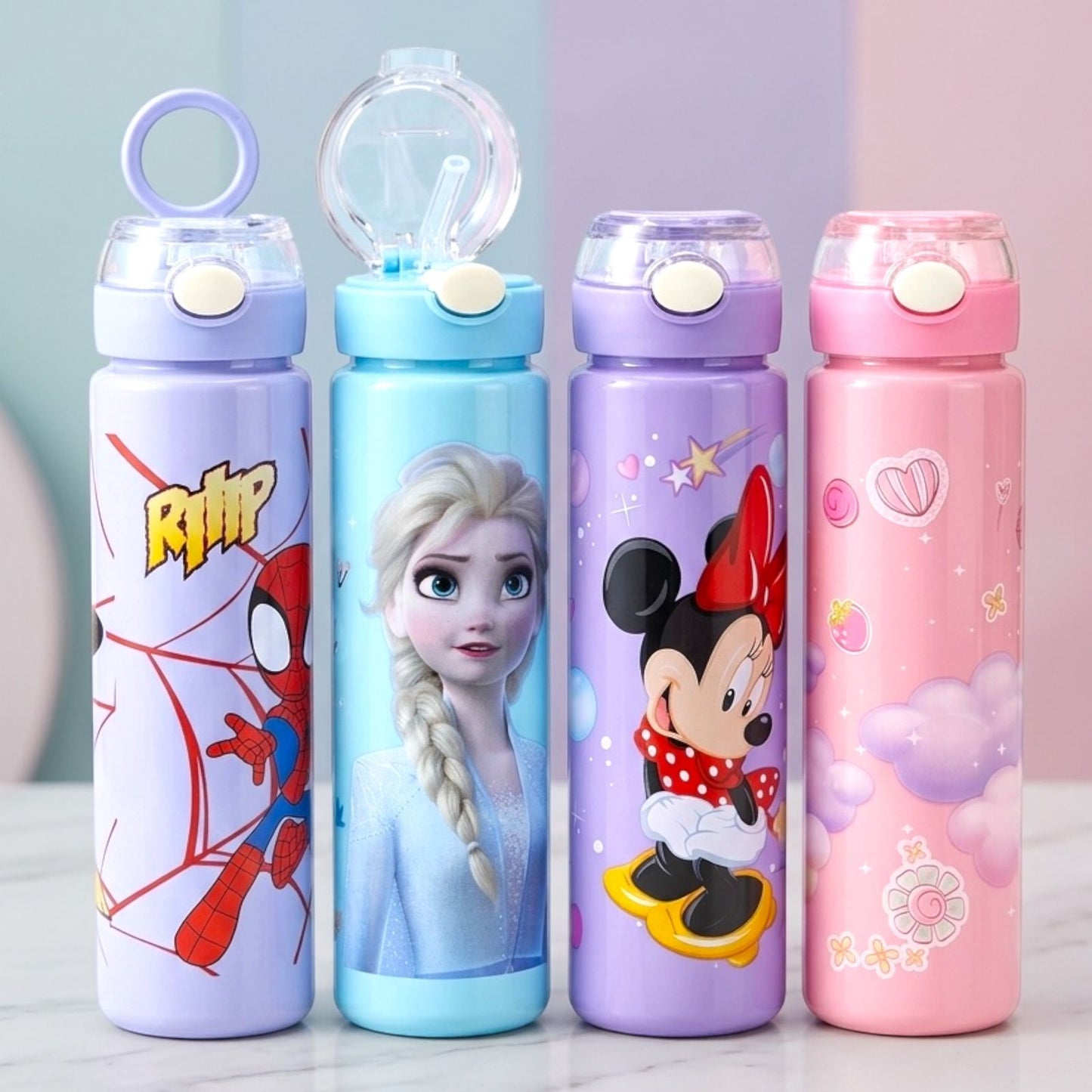 Cartoon Design Sipper Bottle (900ml)