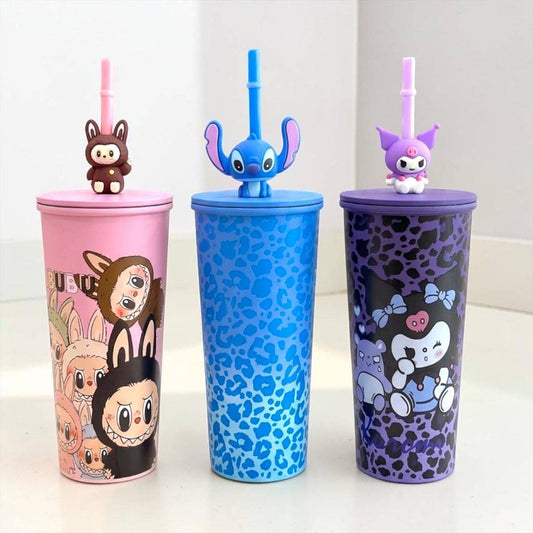 Mix Cartoon Designs Stainless Steel Hot & Cold Tumbler (600ml)