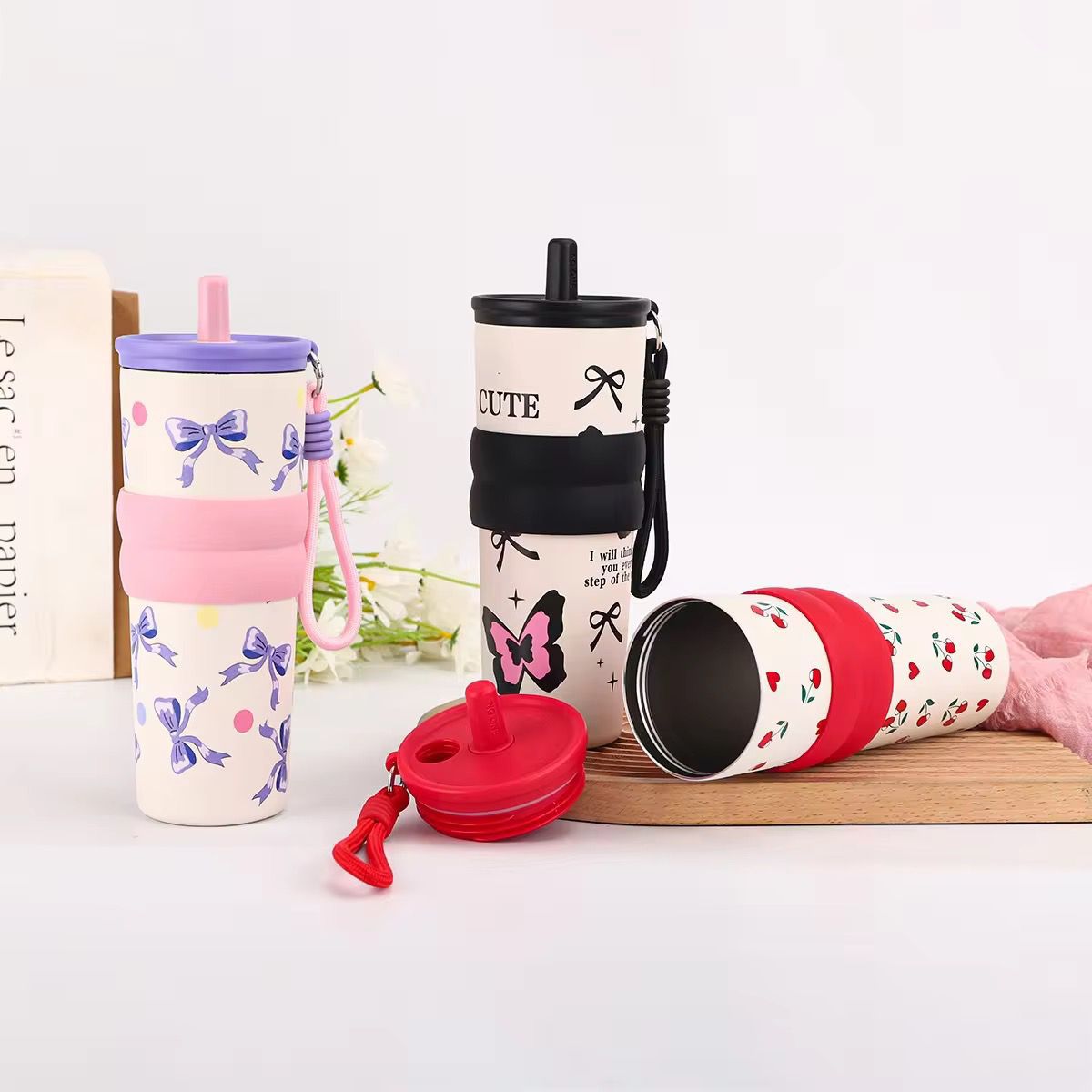 Stainless Steel Hot & Cold Sipper Bottle (700ml)