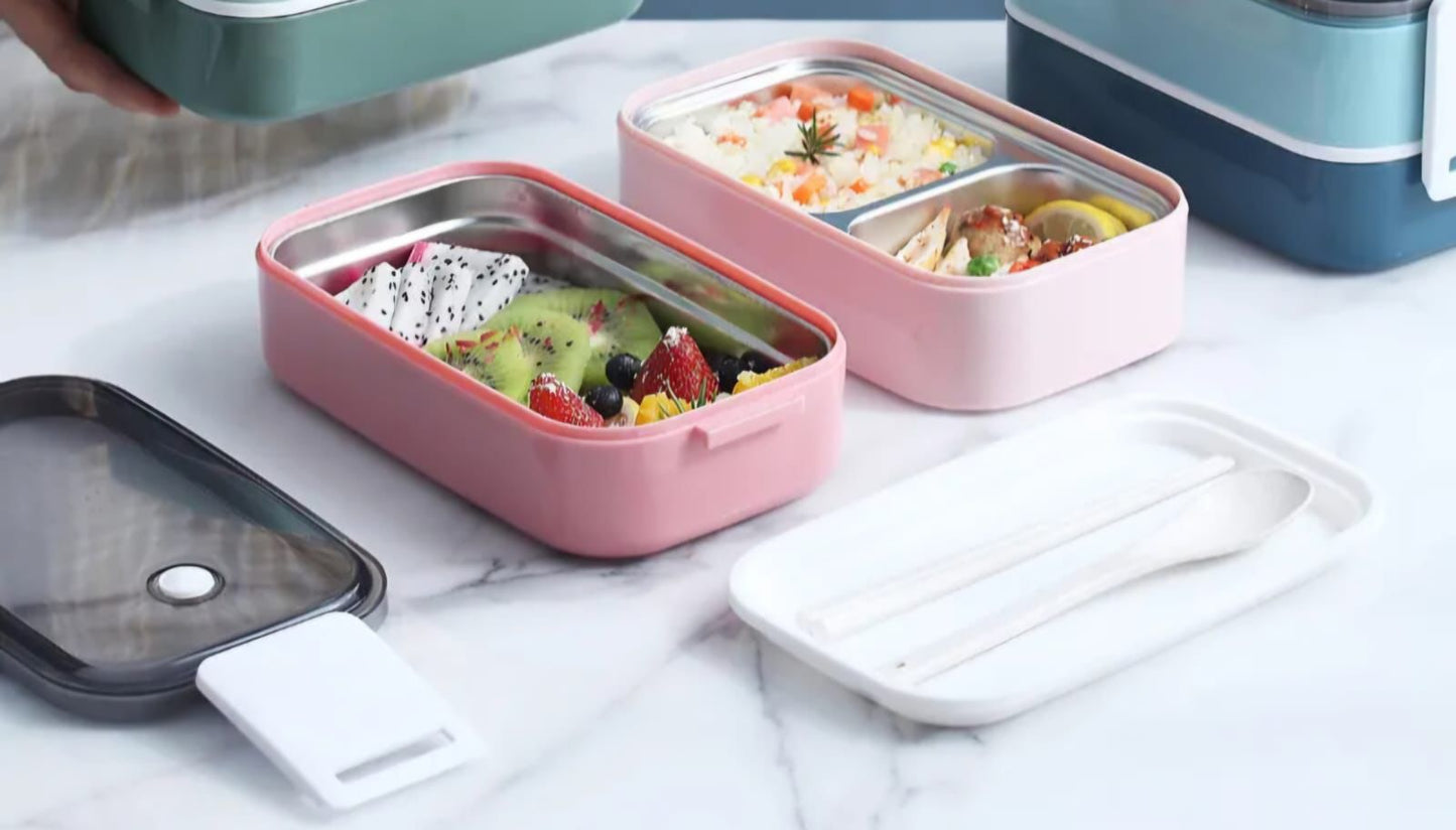Double Layer Stainless Steel Lunch Box