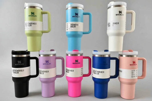 Stainless Steel Tumbler Hot and Cold with Handle & Straw (1200 ML)