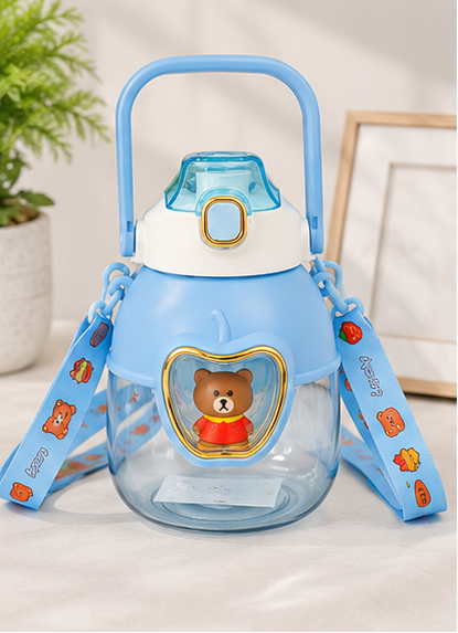 Cartoon Design Water Bottle & Sipper