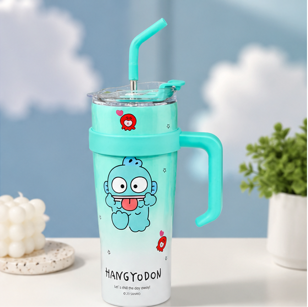 Cute Printed Stainless Steel Hot & Cold Tumbler (1200ml)