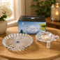Glass Tortoise Set (Size- 14cm)