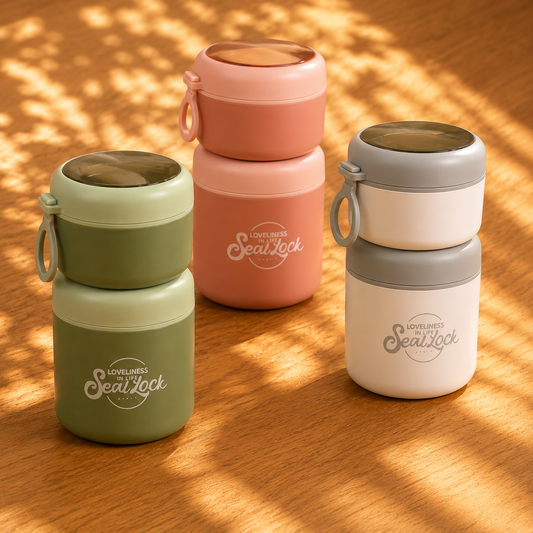 Double Dacker Stainless Steel Leakproof Lunch Box