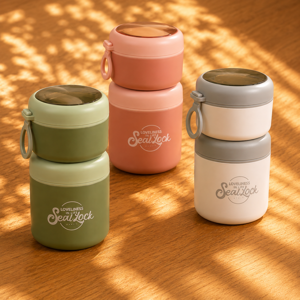 Double Dacker Stainless Steel Leakproof Lunch Box