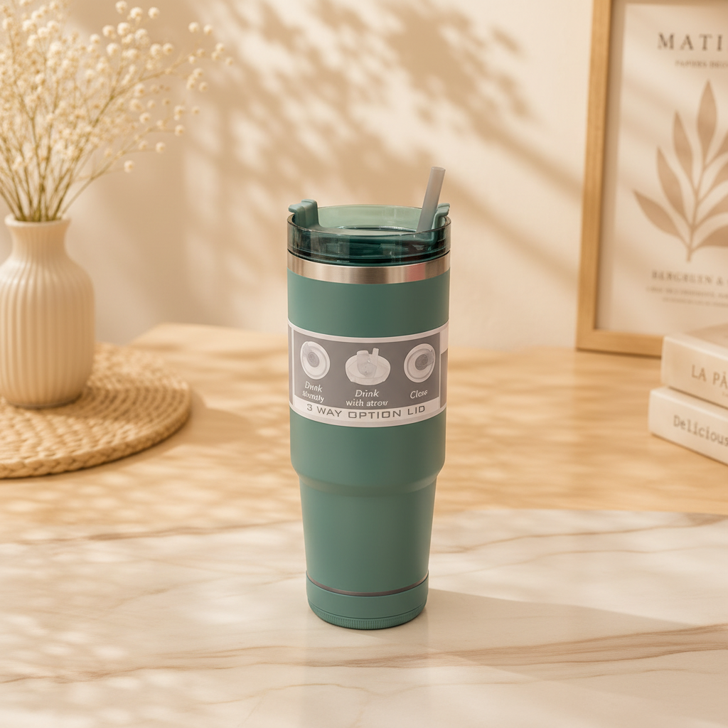 Stainless Steel Tumbler With Speaker