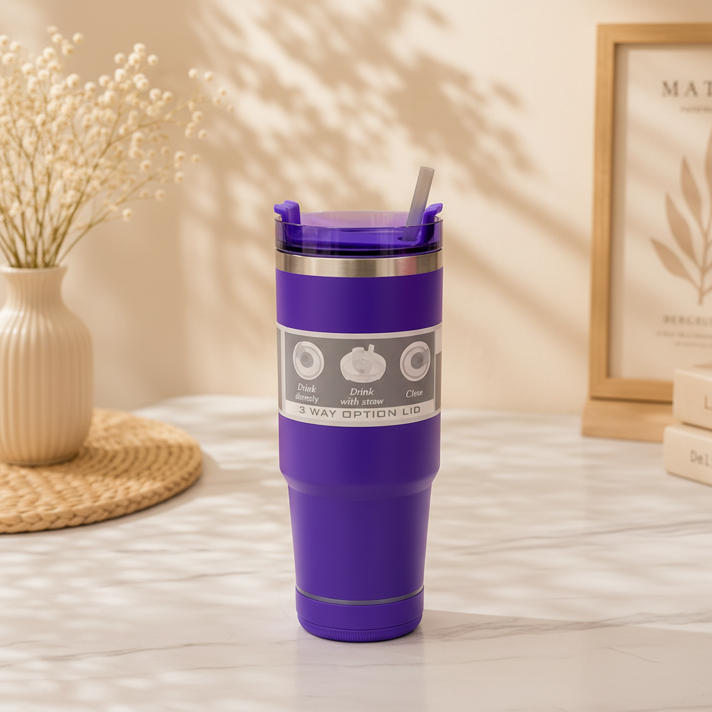 Stainless Steel Tumbler With Speaker