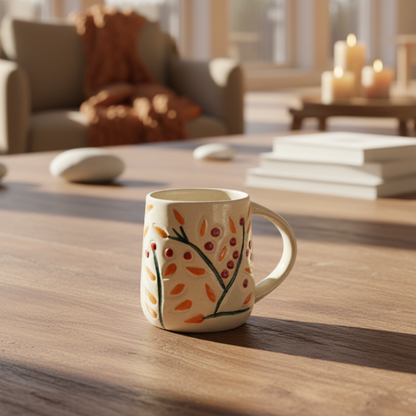 Autumn Berries Ceramic Coffee/Tea Mug