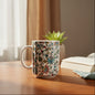 Stag Blue Big Coffee Mug Set of 1 to Gift to Best Friends, Coffee Mugs, Microwave Safe Ceramic Mugs
