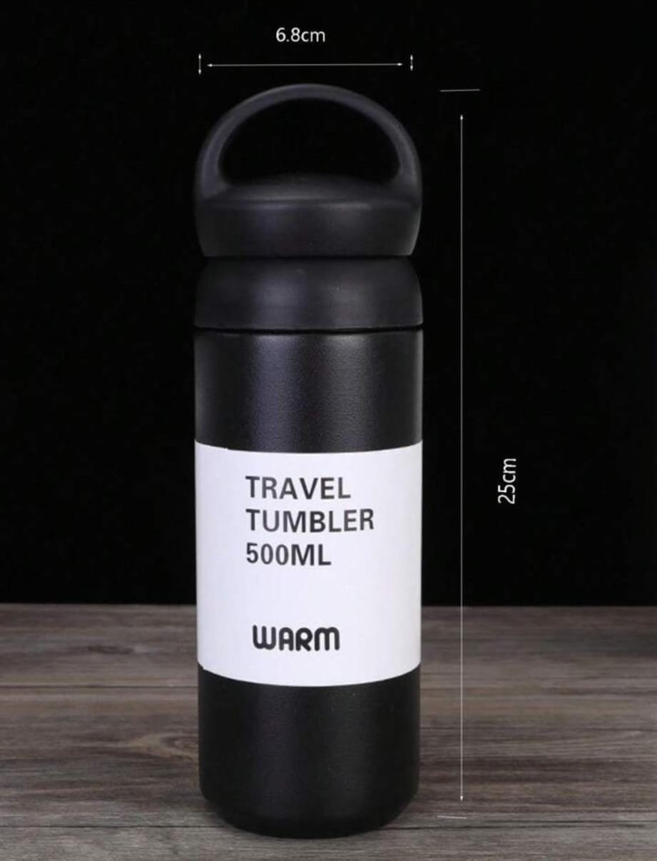 Travel Hot & Cold Water Bottle (500ML)