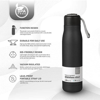 Stainless Steel Insulated Hot & Cold Bottle With (550ML)