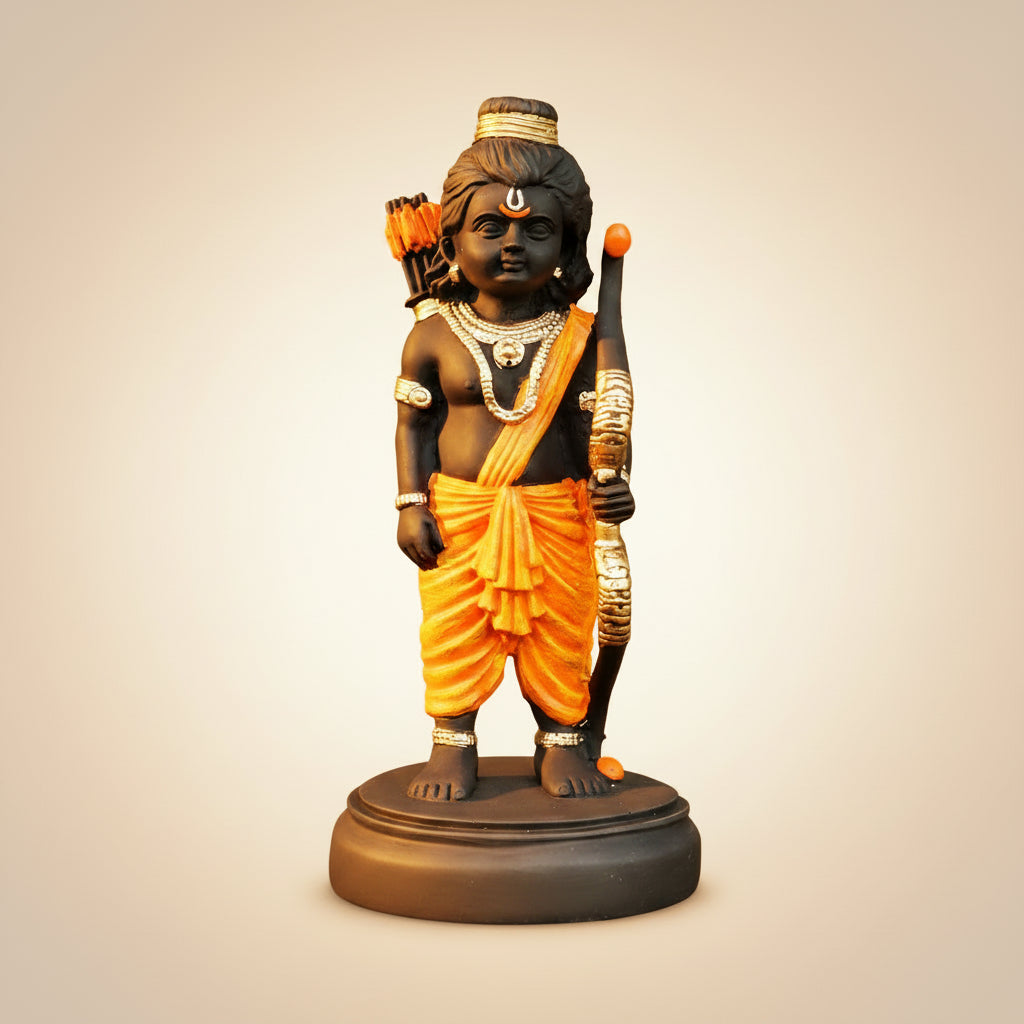 Handcrafted Resin Ram Lalla Murti