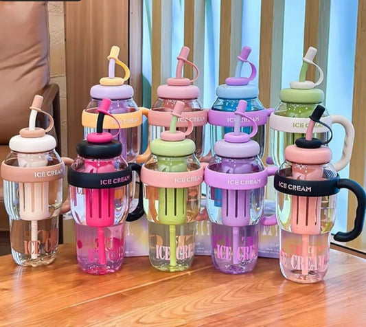 Cute Unicorn Sipper Bottle