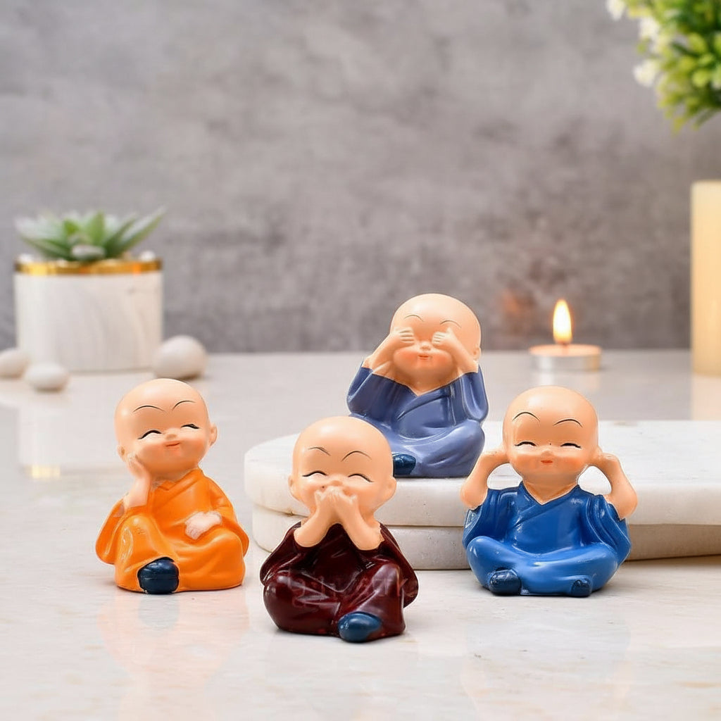 Buddha Monk - 4pc