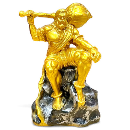 Bahubali Hanuman Sitting on Mountain Idol