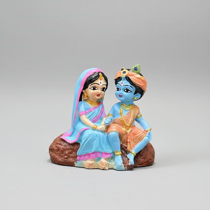 Beautiful Bal Krishna and Radha Idol