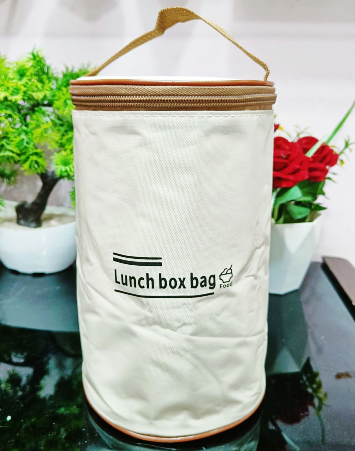 Premium 3 Compartment Stainless Steel Lunch Box With Cover