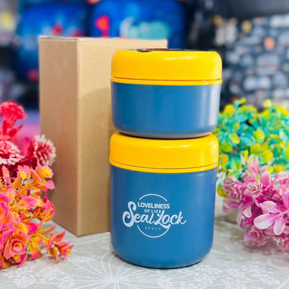 Double Dacker Stainless Steel Leakproof Lunch Box
