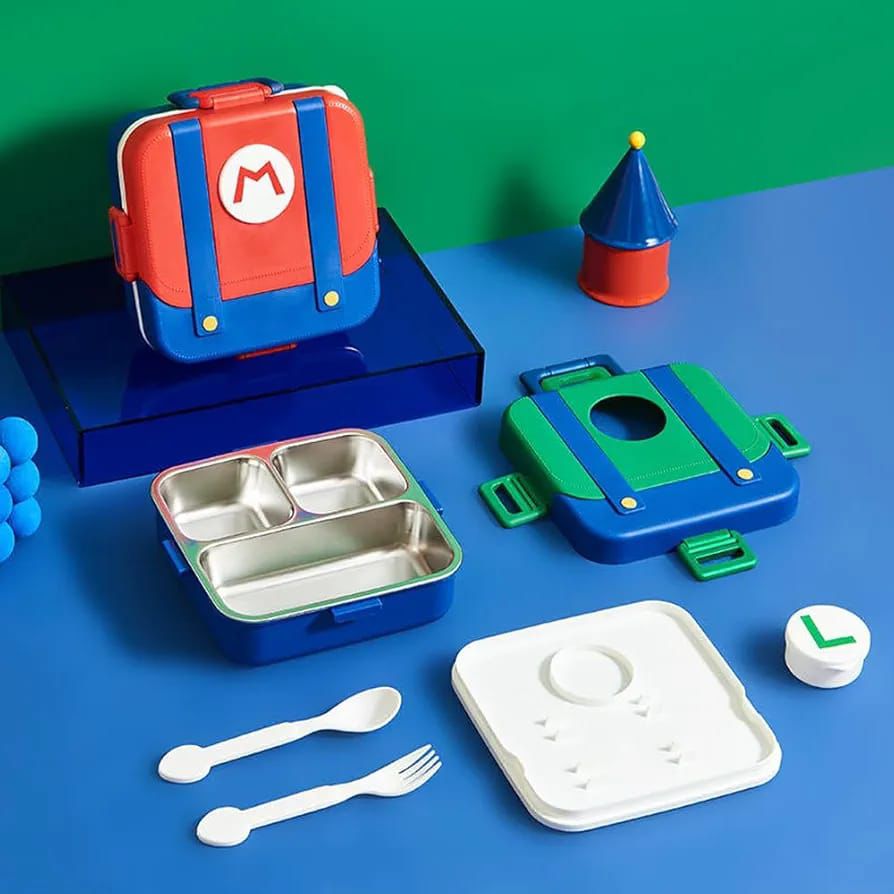 Stainless Steel Super Mario Lunch Box (750ml)