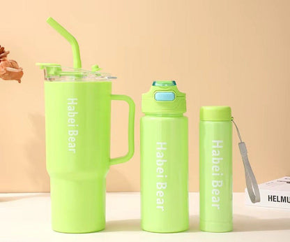 3 Piece Set of 2 Bottles & 1 Mug (1500ml + 800ml + 300ml)