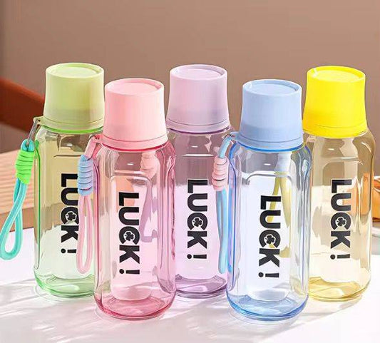 LUCKI Glass Water Bottle