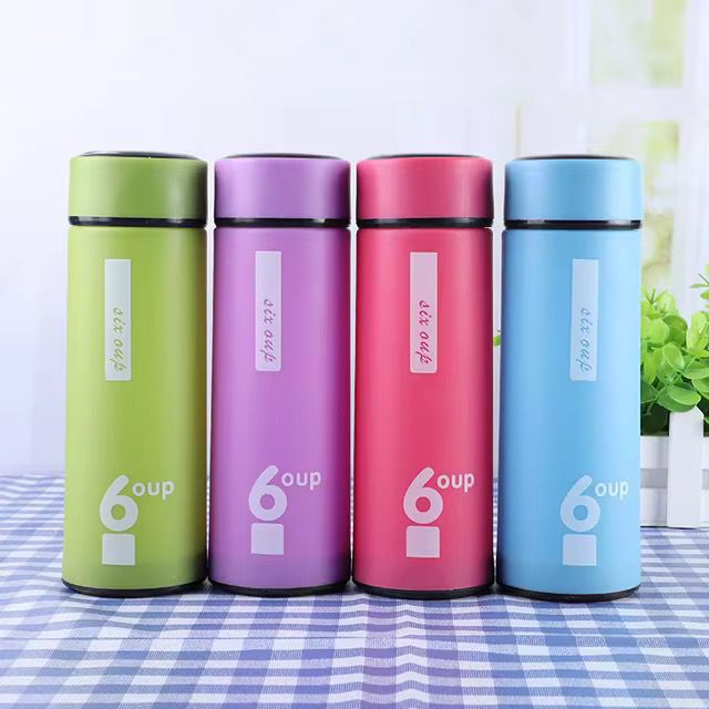 Colourful Glass Water Bottle (450ml)