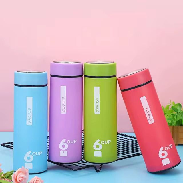 Colourful Glass Water Bottle (450ml)
