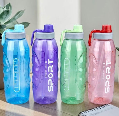 Mix Colour Sports Water Bottle & Sipper (1500ml)