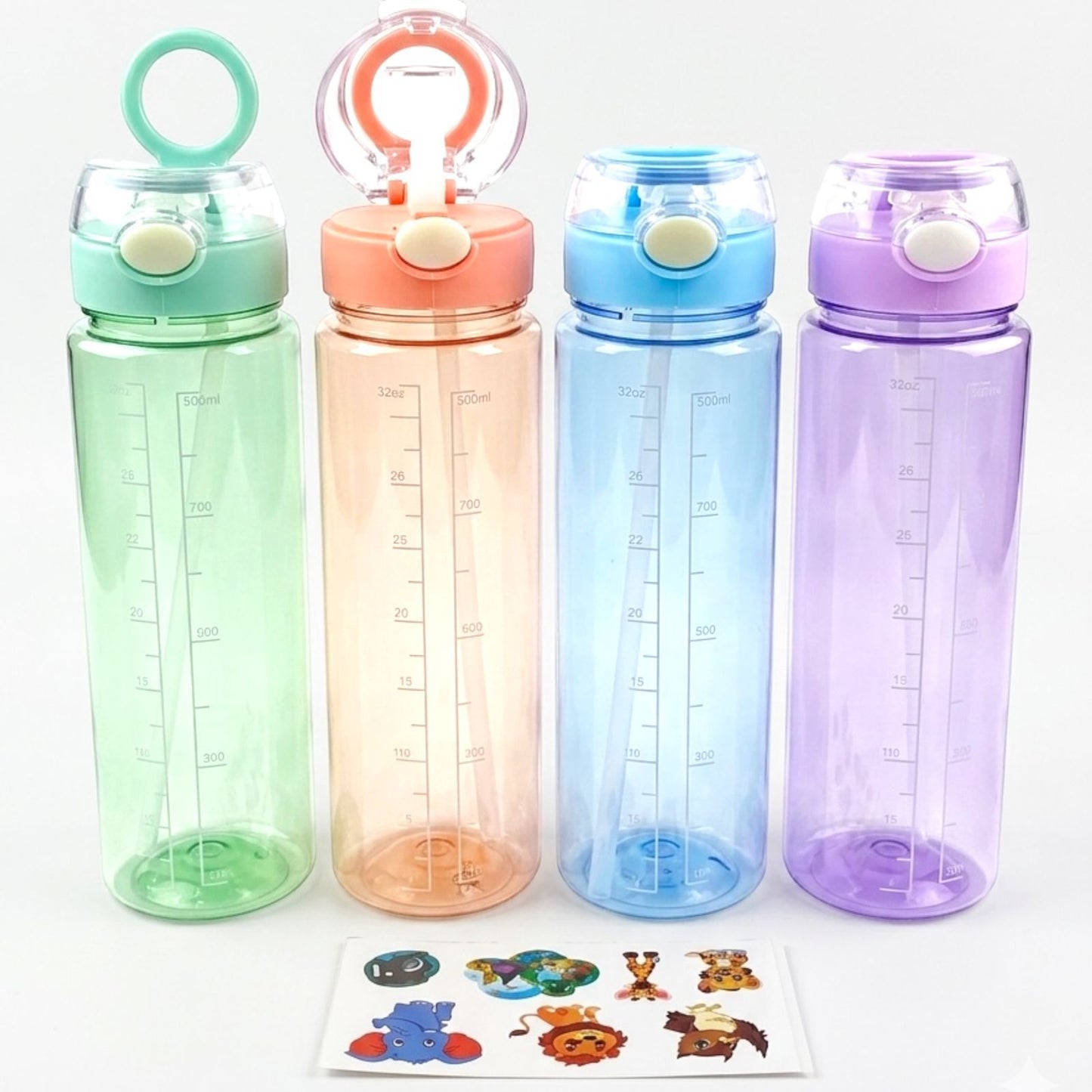 Colourful Water Bottle (900ml)