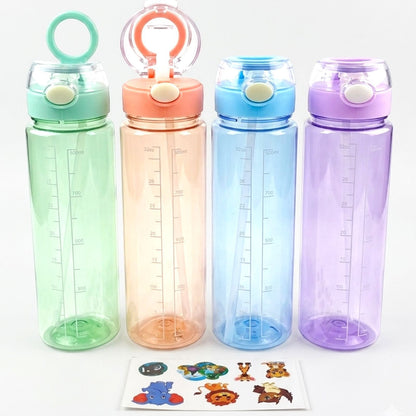 Colourful Water Bottle (900ml)