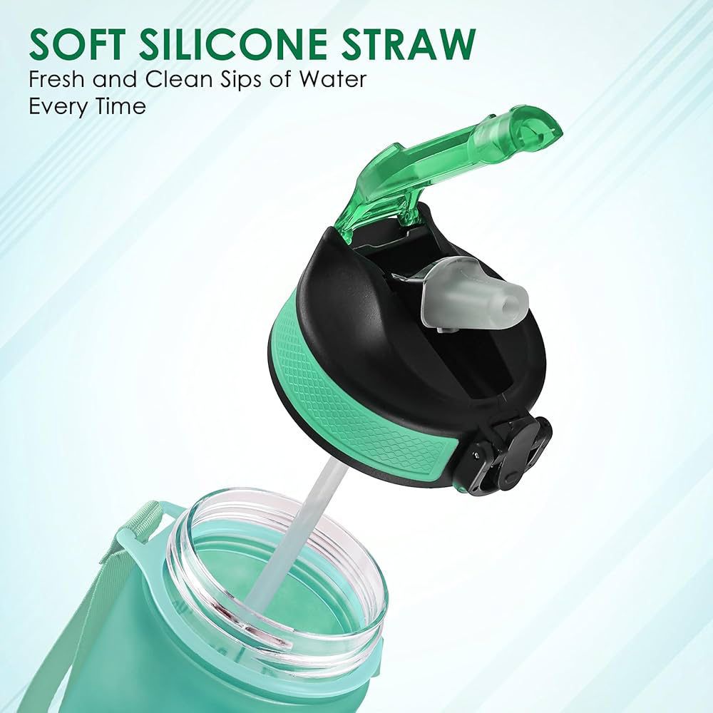 1000ml Motivational Water Bottle