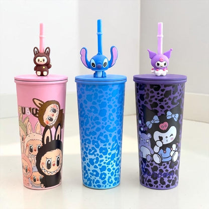 Mix Cartoon Designs Stainless Steel Hot & Cold Tumbler (600ml)