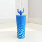 Blue Mix Cartoon Designs Stainless Steel Hot & Cold Sipper