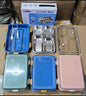 4 Compartment Stainless Steel Lunch Box with Spoon & Fork