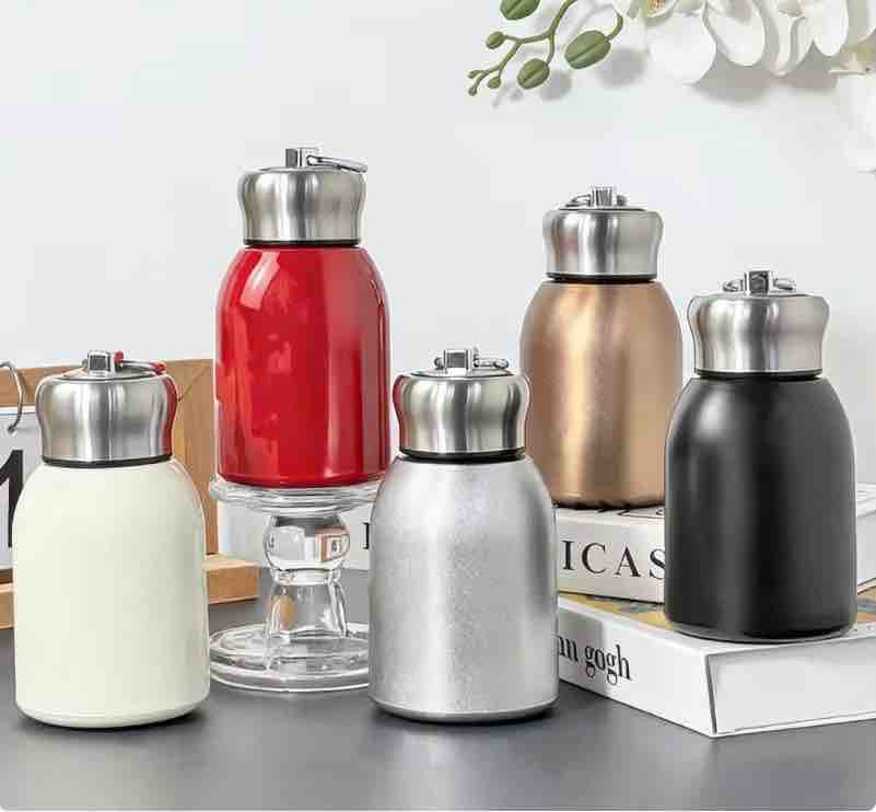 Colourful Stainless Steel Hot & Cold Bottle (300ml)