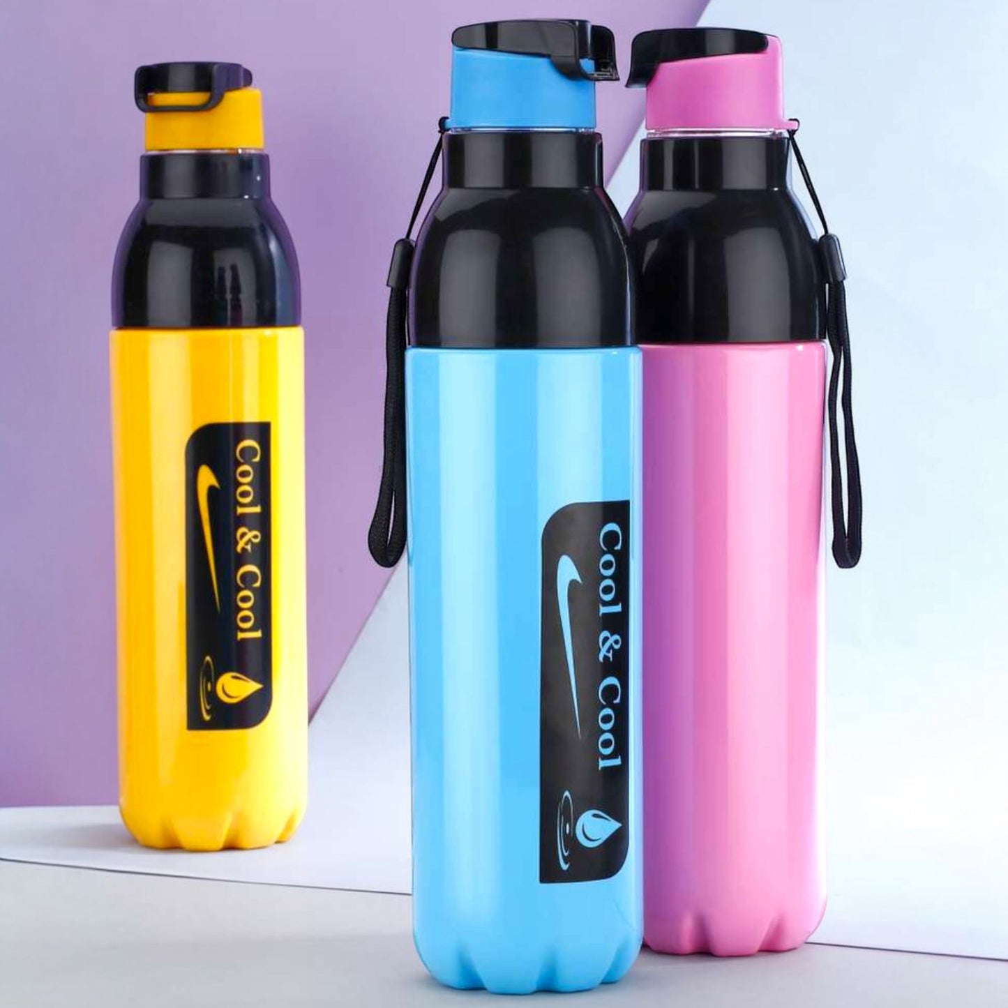 Cool & Cool Plastic Water Bottle (1000ml)