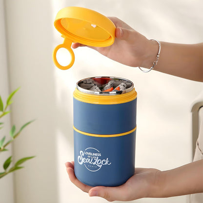 Stainless Steel Double Layer Lunch Box