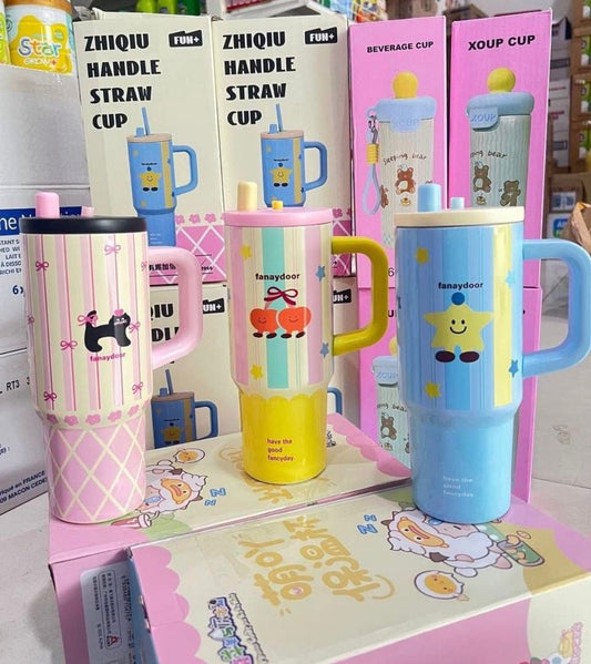 Stainless Steel Hot & Cold Printed Sipper & Tumbler (710ml)