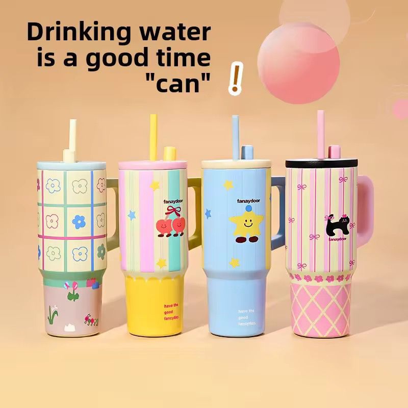 Stainless Steel Hot & Cold Printed Sipper & Tumbler (710ml)