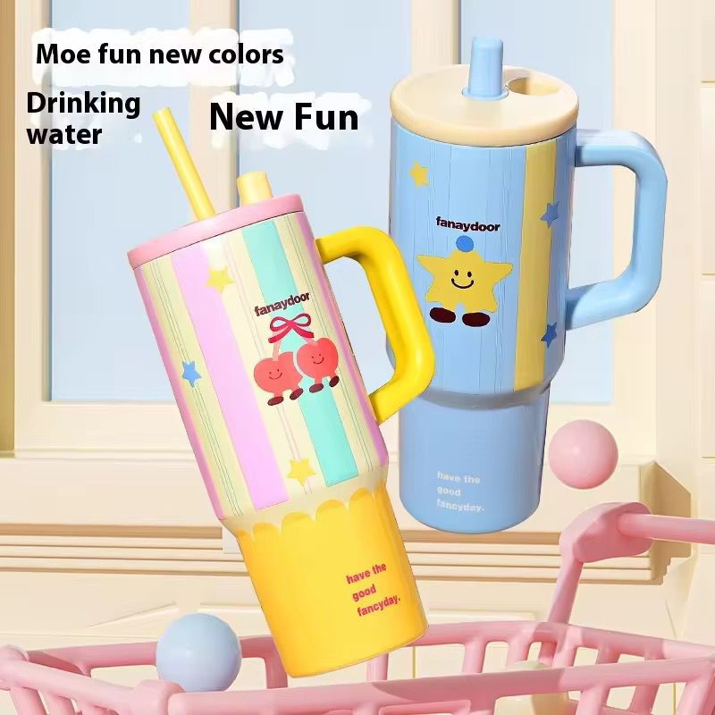 Stainless Steel Hot & Cold Printed Sipper & Tumbler (710ml)
