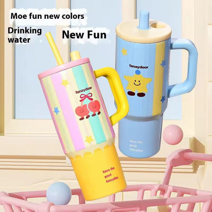 Stainless Steel Hot & Cold Printed Sipper & Tumbler (710ml)