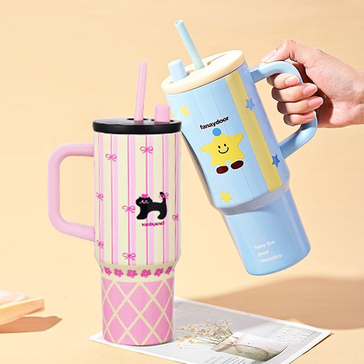 Stainless Steel Hot & Cold Printed Sipper & Tumbler (710ml)