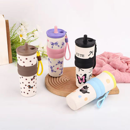 Stainless Steel Hot & Cold Sipper Bottle (700ml)
