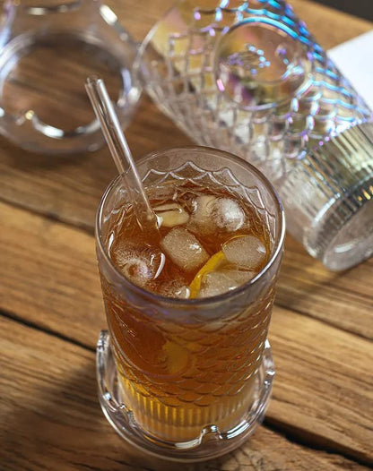 Crown Mug Glass Sipper (700ml)